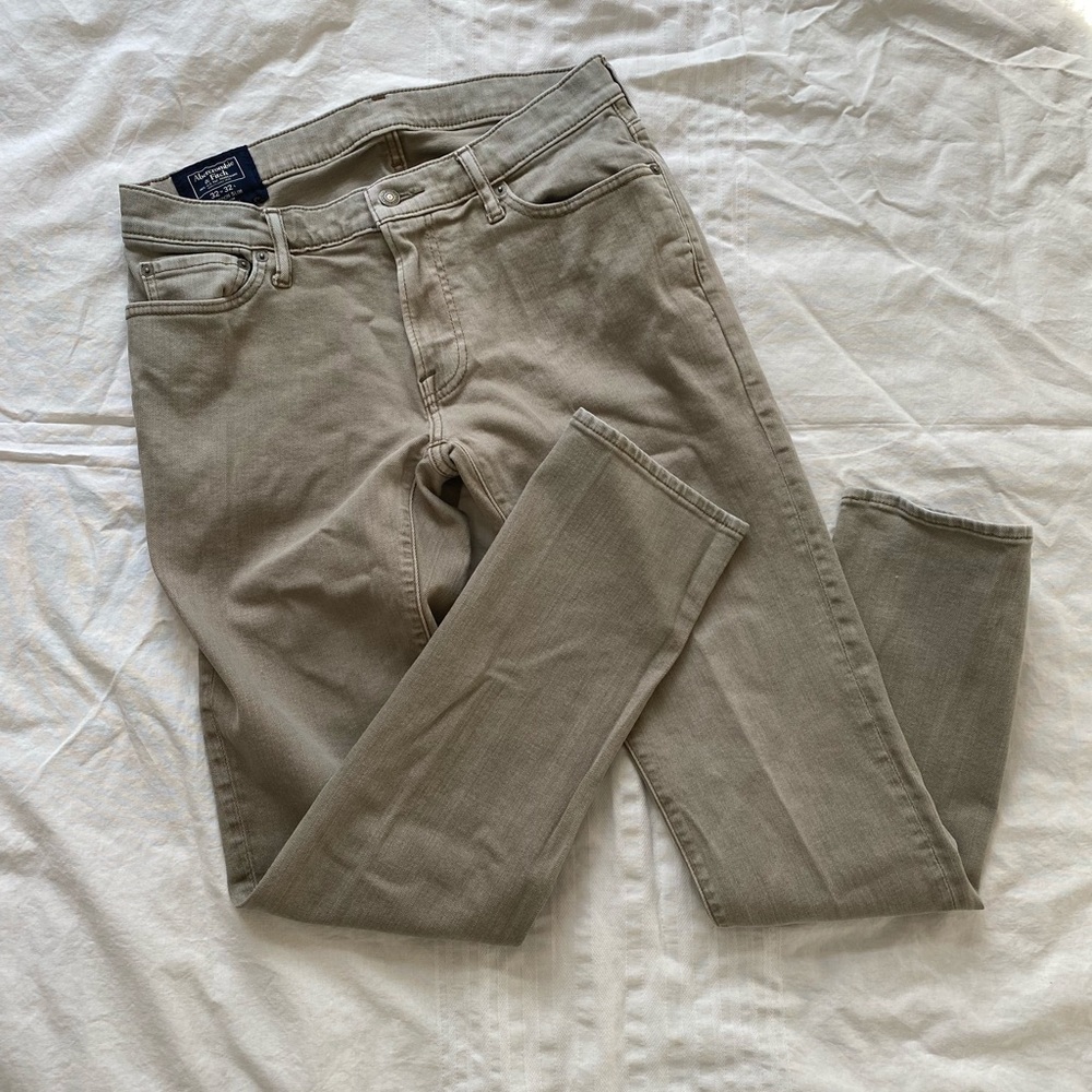 Abercrombie & Fitch Mens 32x32 Langdon Slim Stretch Jeans